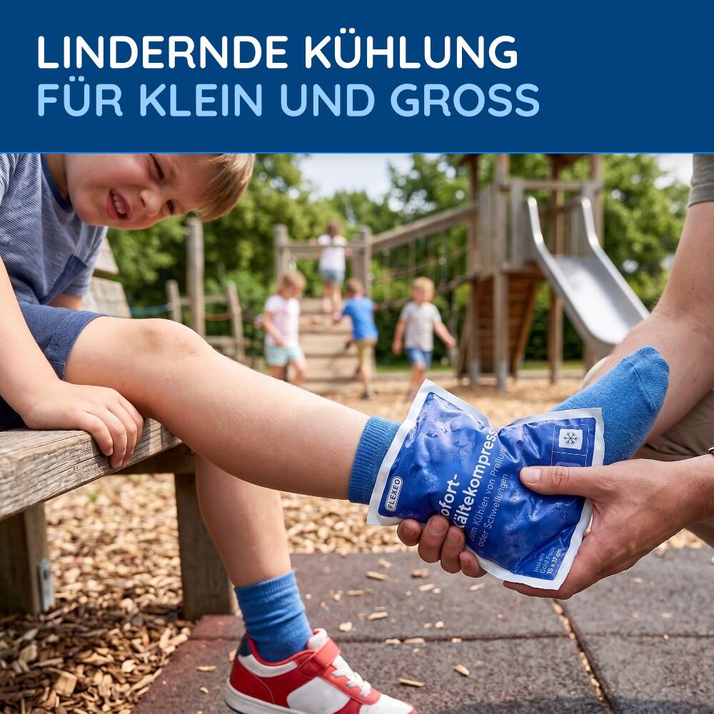 Sofort-Kältekompresse groß, 15 × 17 cm, 10 Stück – Bild 6