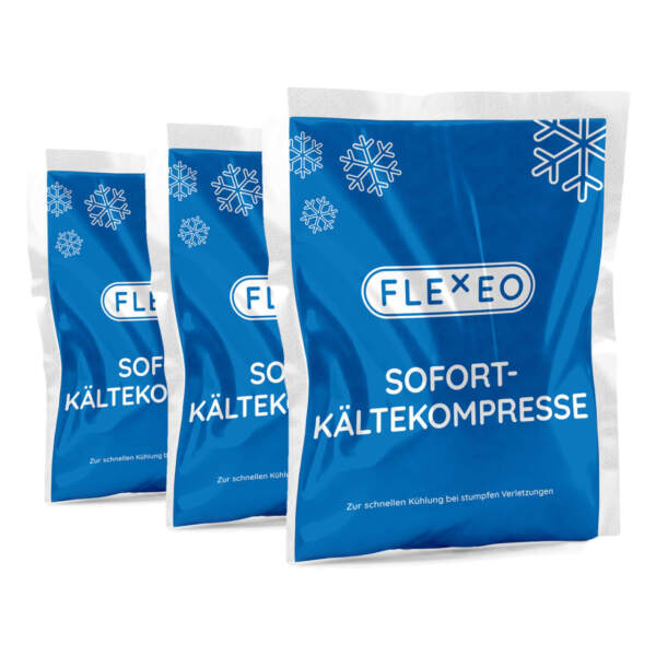 Sofort-Kältekompresse klein, 8 × 13 cm, 10 Stück