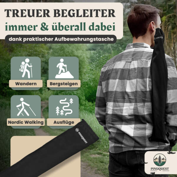 einsatzgebiete der wanderstöcke