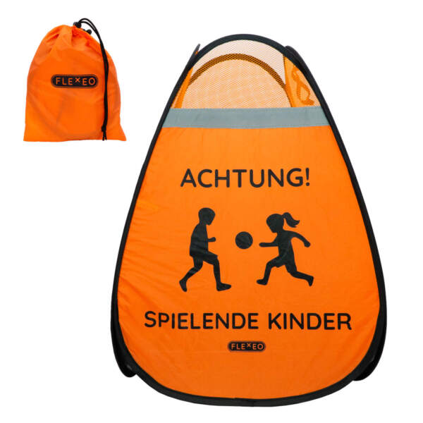 Warnaufsteller "Spielende Kinder", 60 × 40 × 40 cm – Bild 8
