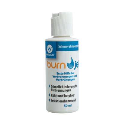 Water Jel, Burn Jel, EU Notfall-Brandgel, 50 ml Flasche