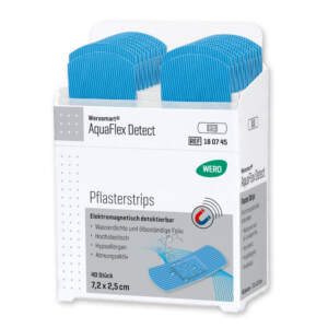 Werosmart AquaFlex Detect Pflasterspender-Einsätze Pflasterstrips 7,2 x 2,5 cm