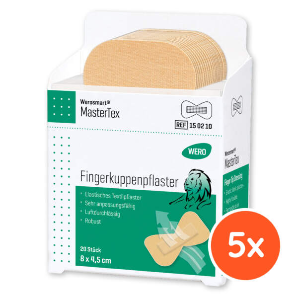 Werosmart® MasterTex Pflasterspender-Einsätze, Fingerkuppenpflaster