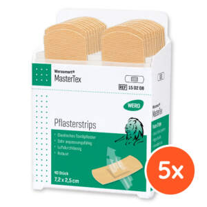 Werosmart® MasterTex Pflasterspender-Einsätze, Pflasterstrips