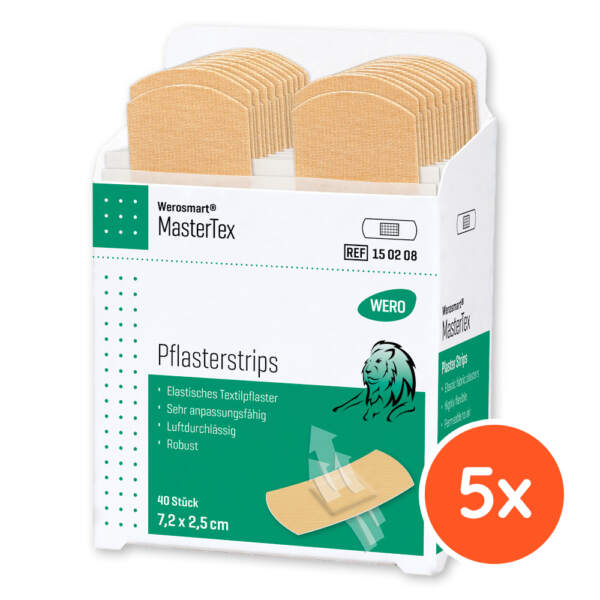 Werosmart® MasterTex Pflasterspender-Einsätze, Pflasterstrips