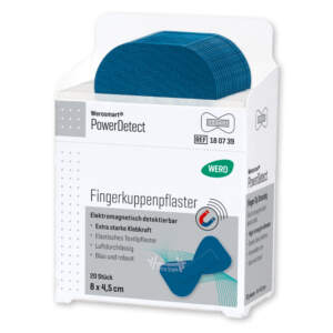 Werosmart PowerDetect Pflasterspender-Einsätze Fingerkuppenpflaster 8 x 4,5 cm