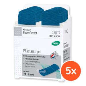 Werosmart PowerDetect Pflasterspender-Einsätze, Pflasterstrips 7,2 x 2,5 cm