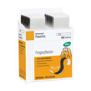 Werosmart PowerTex Pflasterspender-Einsätze Fingerpflaster 16 x 2,5 cm
