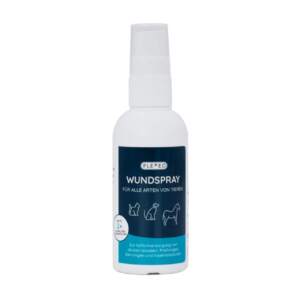 Sprühflasche mit Wundspray für Tiere