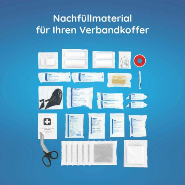 ÖNORM Z1020 Typ1 Erste-Hilfe-Koffer Nachfüllset – Bild 3