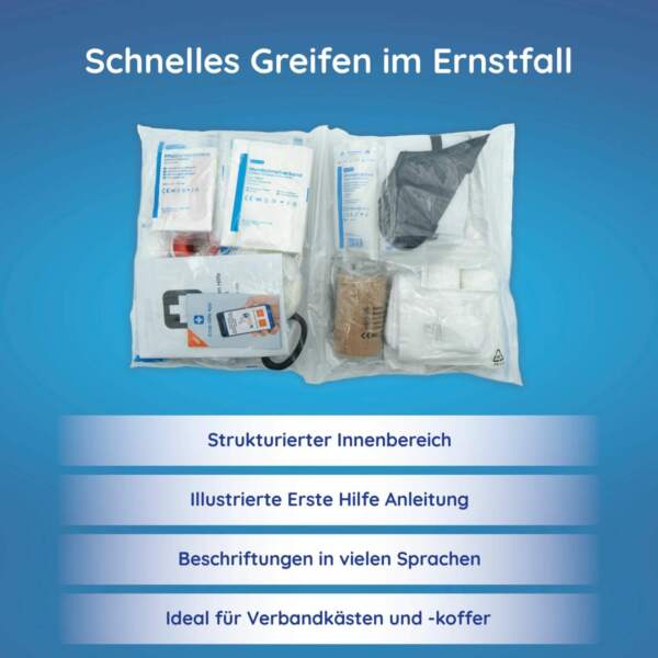ÖNORM Z1020 Typ1 Erste-Hilfe-Koffer Nachfüllset – Bild 5