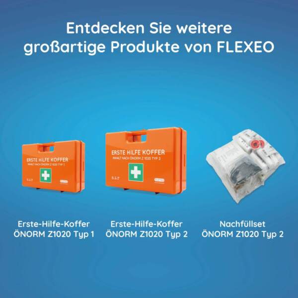 ÖNORM Z1020 Typ1 Erste-Hilfe-Koffer Nachfüllset – Bild 6