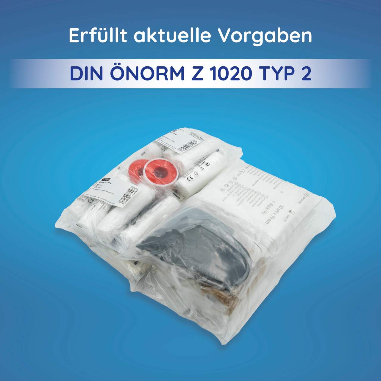 Erste-Hilfe-Nachfüllset Ö-Norm Z1020 Typ 1 - FS Medizintechnik Handels GmbH, Rettungsmedizin
